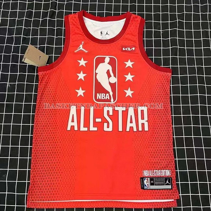 Maillot All Star 2022 Los Angeles Lakers LeBron James NO 6 Marron.